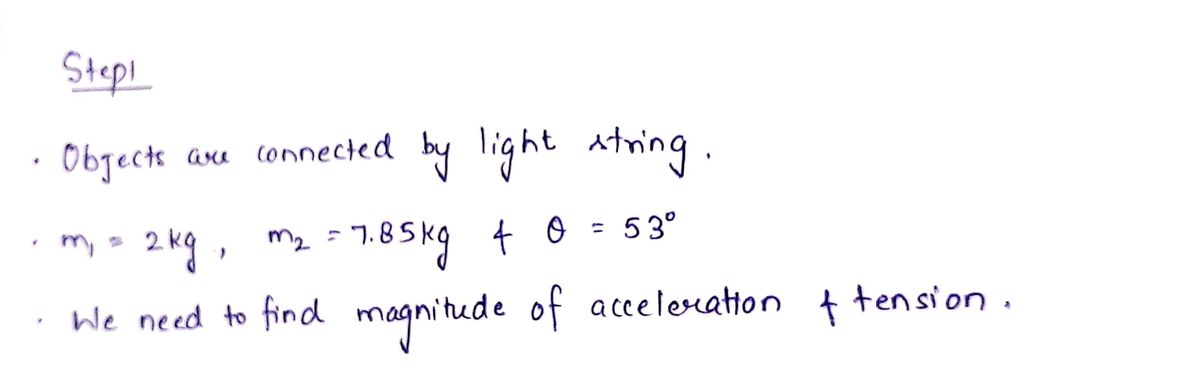 Physics homework question answer, step 1, image 1